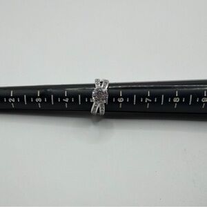 NWOT Cubic Zirconia Solitaire in 925 Sterling Silver Setting